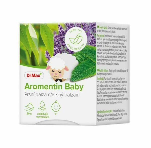 Dr.Max Aromentin Baby prsní balzám 50 g porovnat ceny