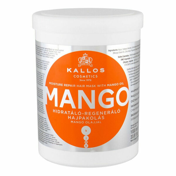 KALLOS COSMETICS Mangová maska na vlasy 1000 ml porovnat ceny
