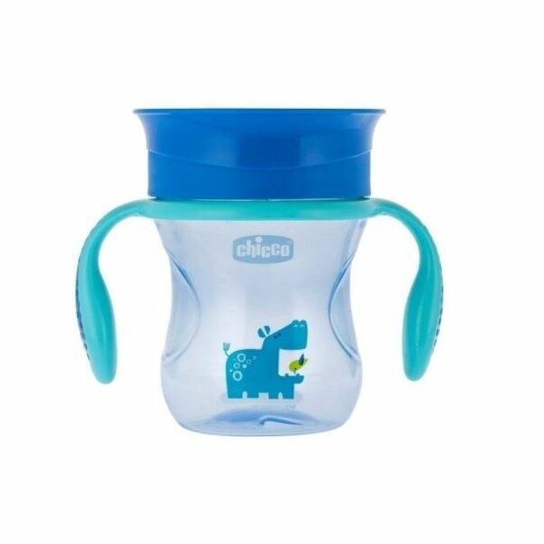 Chicco Hrneček Perfect 360 s držadly 12m+ modrý 200 ml porovnat ceny