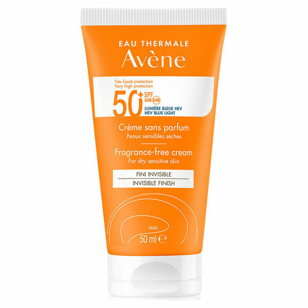AVÈNE Krém SPF 50+ bez parfemace pro citlivou pleť 50 ml porovnat ceny