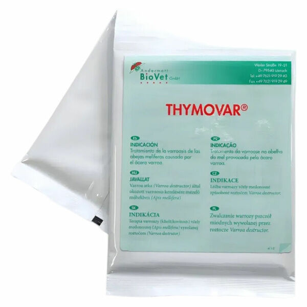 ANDERMATT BIOVET Thymovar proužky do úlu pro včely 15 g porovnání ceny