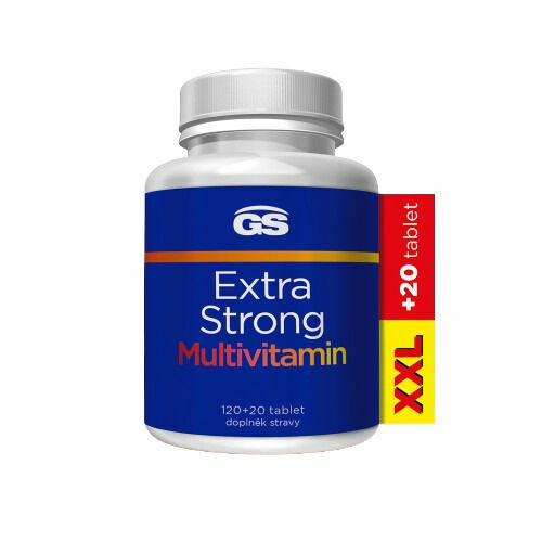 GS EXTRA STRONG Multivitamin, XXL 140 tablet porovnání ceny