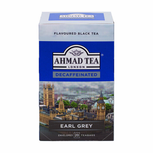 Ahmad Tea Earl Grey černý čaj bez kofeinu 20x2 g porovnat ceny