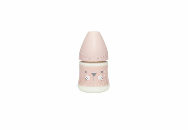 Suavinex Hygge Premium Láhev 150 ml S vousky - růžová porovnat ceny