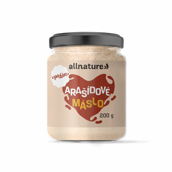 ALLNATURE Arašídové máslo v prášku 200 g porovnat ceny