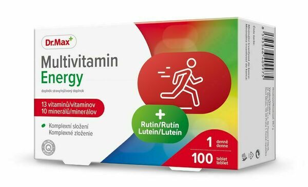 Dr.Max Multivitamin Energy 100 tablet porovnat ceny