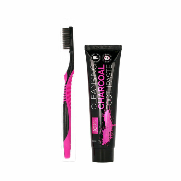 Xpel Oral Care Cleansing Charcoal zubní pasta 100 ml + zubní kartáček porovnat ceny