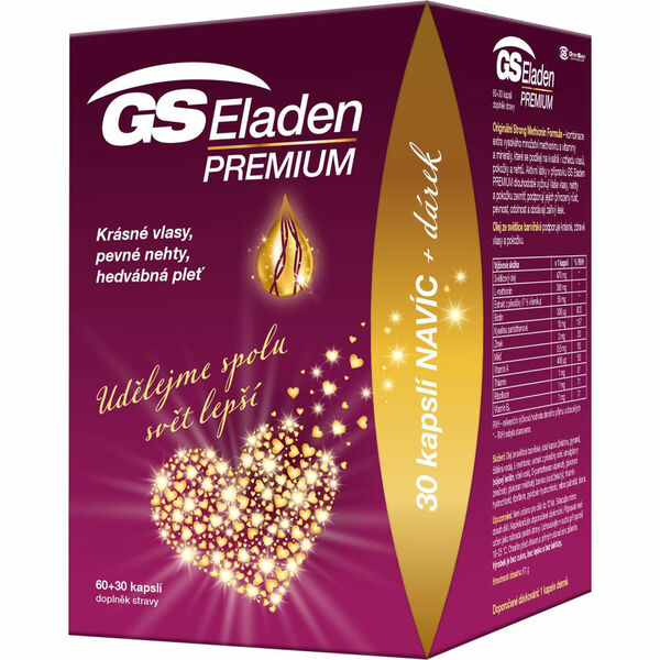 GS Eladen premium 60 + 30 kapslí DÁREK 2021 porovnat ceny