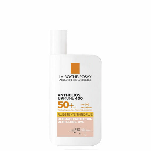 La Roche-Posay Anthelios UVMune 400 tónovaný fluid SPF 50+ s ultimátním UV filtrem chránícím před dlouhovlnným UVA zářením 50 ml porovnat ceny