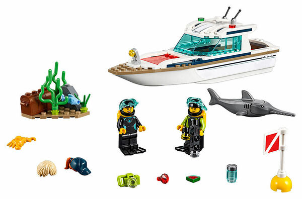 Lego Potápěčská jachta 60221 porovnat ceny