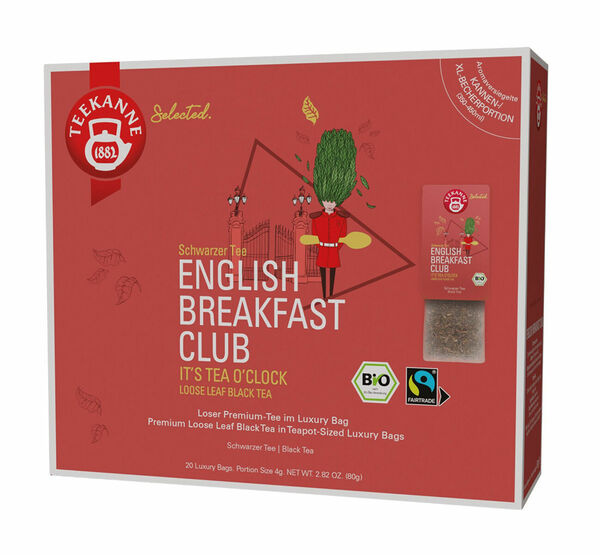 Teekanne English Breakfast Luxury Bags BIO 20x4 g porovnat ceny