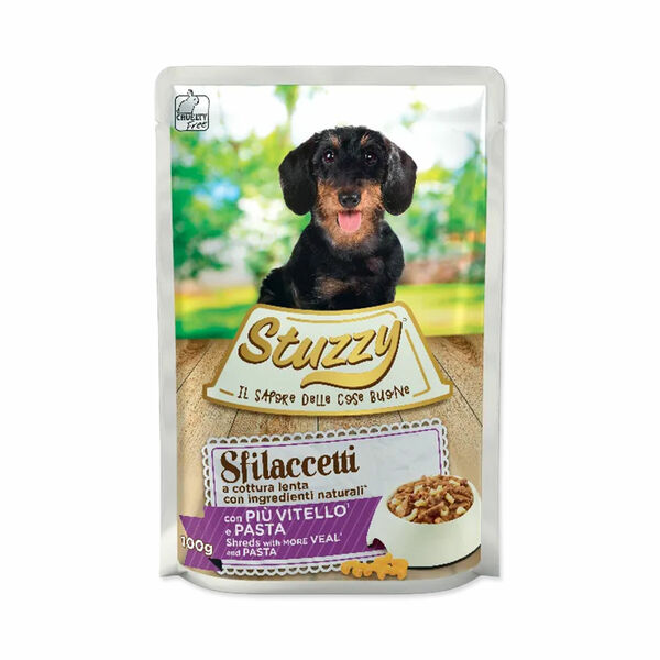 Stuzzy Kapsička Speciality telecí s těstovinami 100 g porovnat ceny