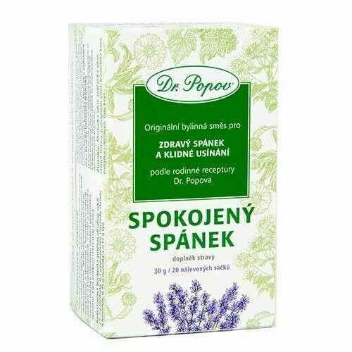 Dr.Popov Čaj Spokojený spánek 20x1.5g porovnat ceny