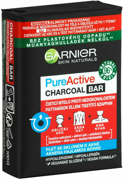 Garnier Pure Active Čisticí mýdlo proti nedokonalostem 100ml porovnat ceny