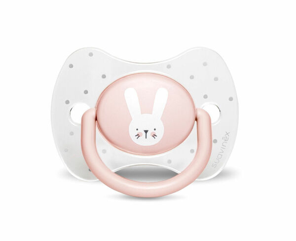 Suavinex Premium Hygge Dudlík 0-6m 1 ks králík růžový porovnat ceny