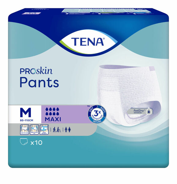 Inkontinenční kalhotky TENA Pants Maxi Medium 10ks porovnat ceny