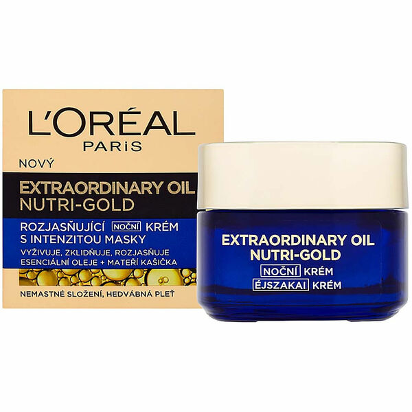 L´OREAL Nutri-Gold Extraordinery Noční krém 50 ml porovnat ceny