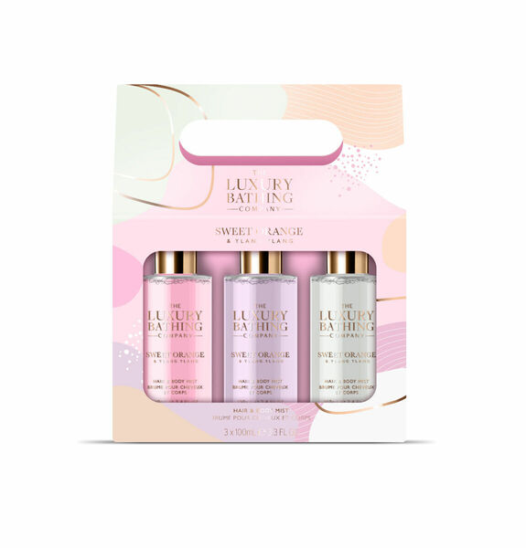 Grace Cole Sada tělových sprejů pomeranč a ylang ylang 3x100 ml porovnat ceny