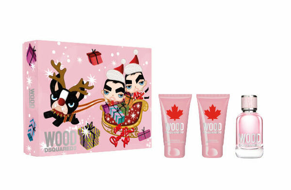 Dsquared2 Wood pour Femme Set Eau de Toilette 50ml + Body Lotion 50ml + Bath&Shower Gel 50ml porovnat ceny