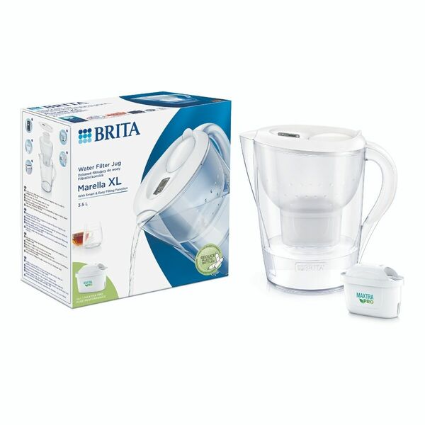 BRITA Marella XL 3,5 l filtrační konvice bílá + 1 filtr porovnat ceny