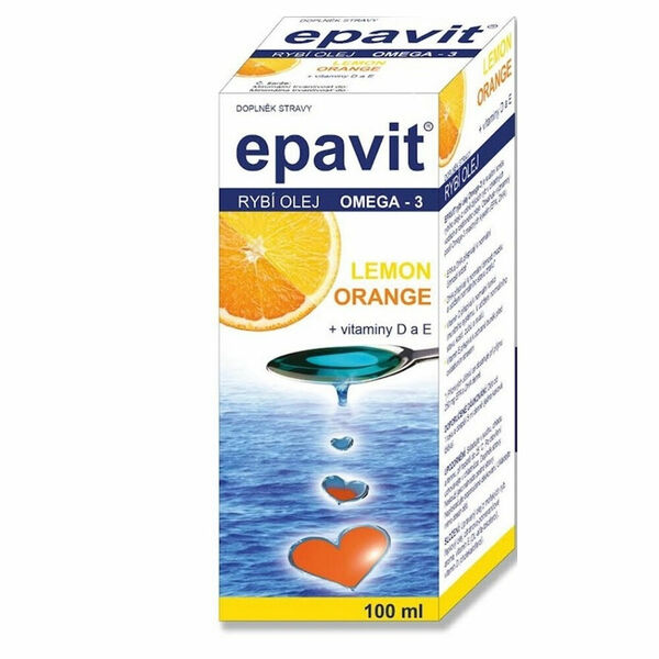 EPAVIT Rybí olej Omega 3 100 ml porovnat ceny