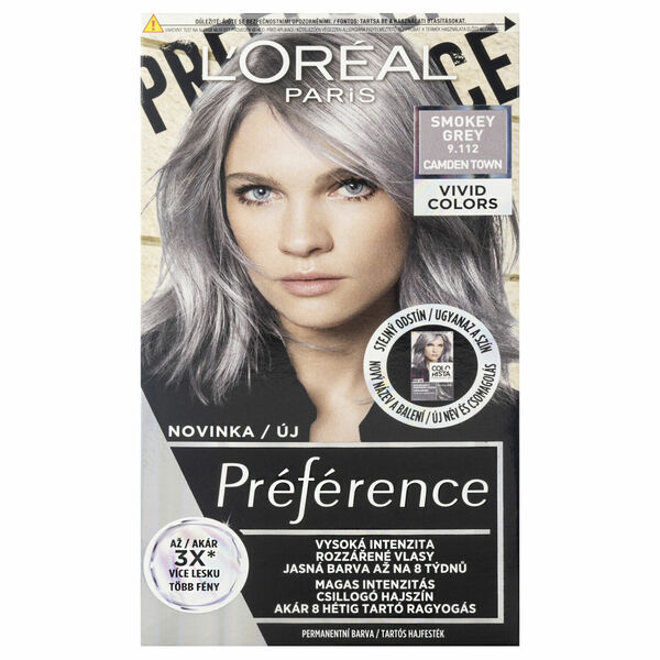 L'Oréal Paris Préférence Vivid Colors permanentní barva na vlasy 9.112 Camden Town 150 ml porovnat ceny