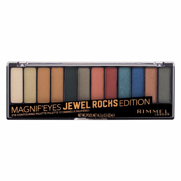 RIMMEL London Magnif Eyes Contouring Palette 009 Jewel Rocks Editon oční stíny 14,2 g porovnat ceny