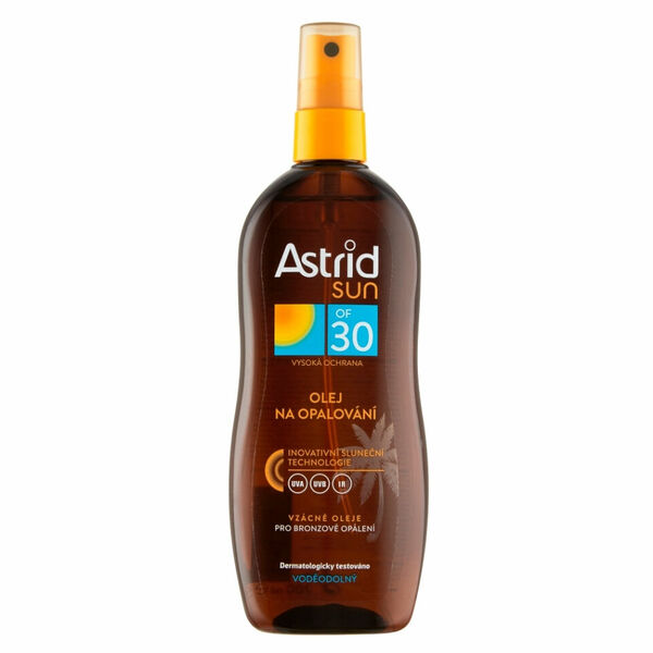 ASTRID Sun Olej na opalování ve spreji OF 30 200 ml porovnat ceny