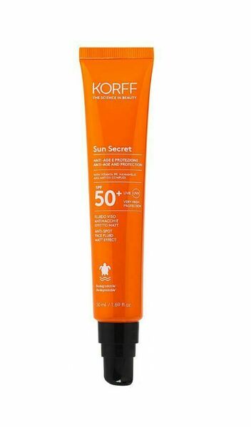 KORFF Sun Secret Pleťový fluid s matujícím efektem na problematickou pleť SPF50+ 50 ml porovnat ceny