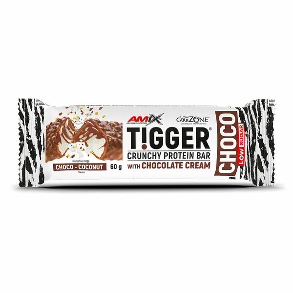 AMIX Tigger zero choco protein bar kokos čokoláda tyčinka 60 g porovnat ceny