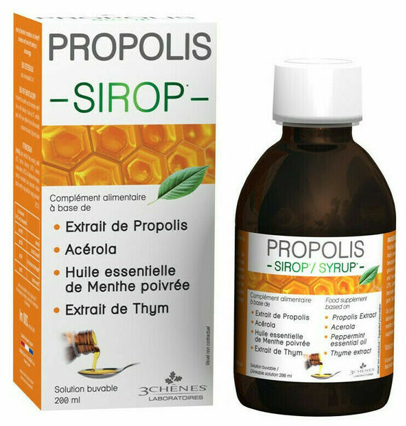 3Chénes  Les 3 Chênes Propolisový sirup s tymiánem 200ml porovnat ceny