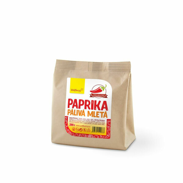WOLFBERRY Paprika pálivá mletá 200 g porovnat ceny