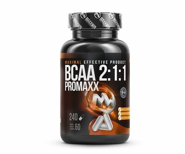 MAXXWIN - BCAA PROMAXX 2:1:1 240 kapslí porovnat ceny