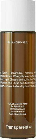 Transparent Lab Balancing Peel Exfoliační toner 120 ml porovnat ceny