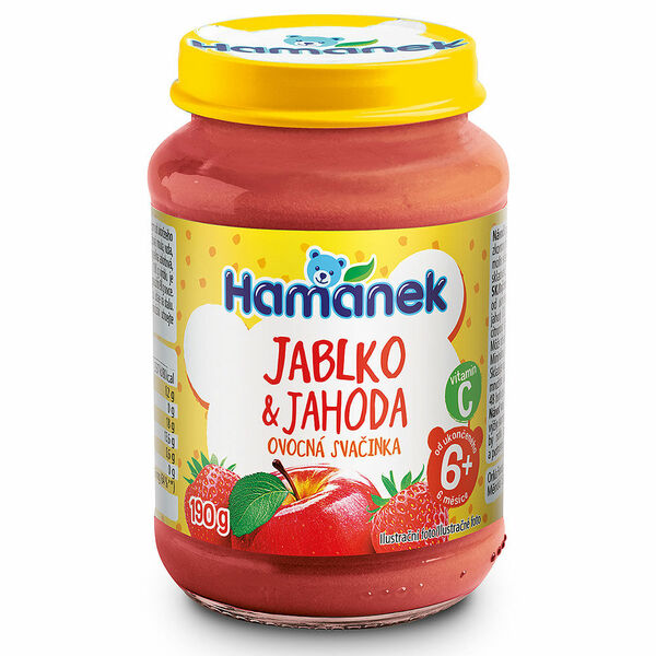 HAMÁNEK Jahoda s jablky 190 g porovnat ceny