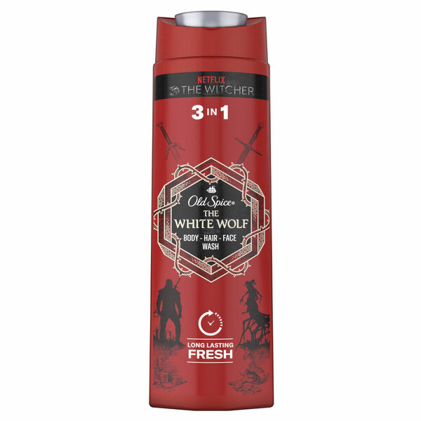 Old Spice Whitewolf Sprchový gel a šampon Pro Muže, Limitovaná Edice Zaklínač 400 ml porovnat ceny