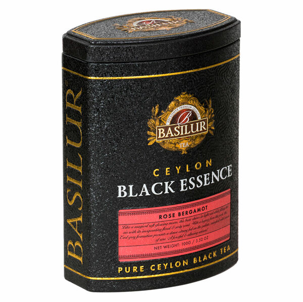BASILUR Black essence rose bergamot černý čaj 100 g porovnat ceny