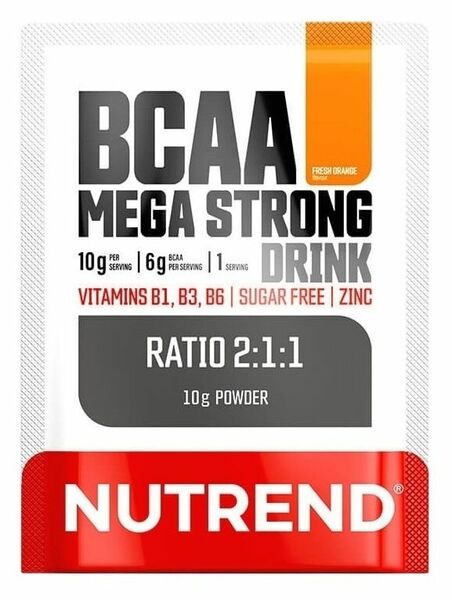 Nutrend BCAA Mega Strong Drink svěží pomeranč 10g porovnat ceny