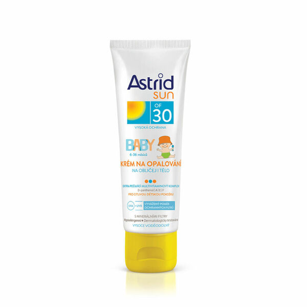 ASTRID Sun Dětský krém na opalování OF 30 75 ml porovnat ceny