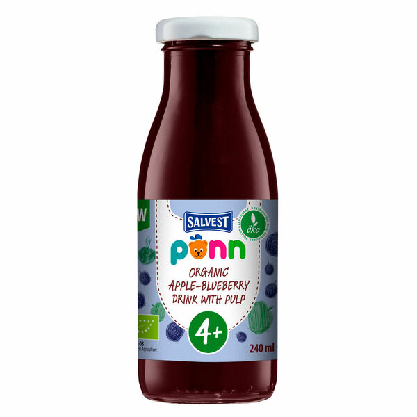 SALVEST Põnn BIO Borůvková šťáva s jablkem a dužinou 240 ml porovnat ceny