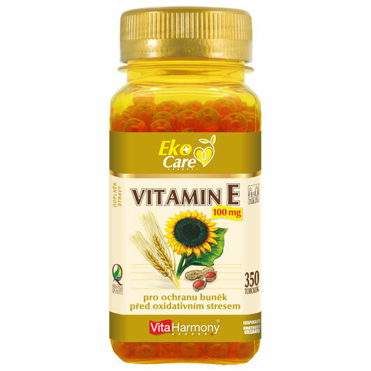 VitaHarmony, s.r.o.  VitaHarmony VE Vitamin E 100 mg - 350ks porovnat ceny