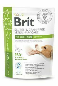 Brit Vd Dog Gf Veg High Fibre 400g porovnat ceny