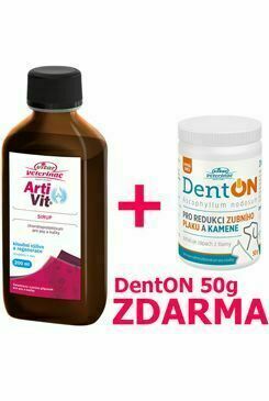 Vitar Veterinae Artivit Sirup 200ml Denton 50g porovnat ceny