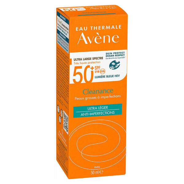 AVÈNE Cleanance sluneční ochrana SPF 50+ pro citlivou pleť 50 ml porovnat ceny