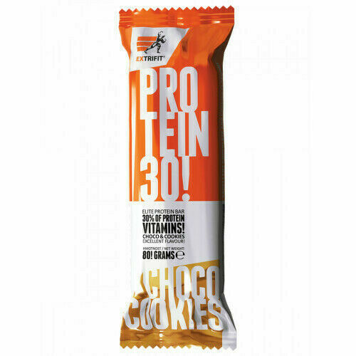 Extrifit Protein Bar Hydro 30% 80 g chocolate cookies porovnat ceny