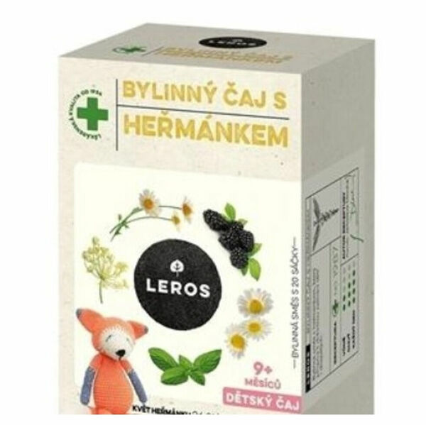 LEROS Dětský čaj s heřmánkem 20 sáčků porovnat ceny
