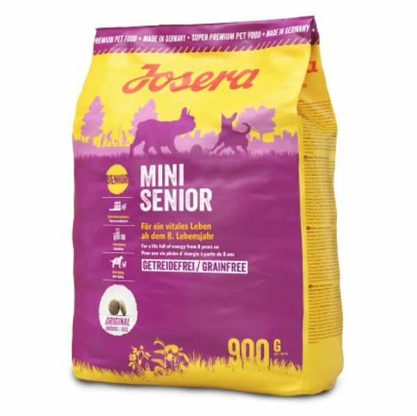 JOSERA Mini Senior granule pro psy 1 ks, Hmotnost balení (g): 900 g porovnat ceny