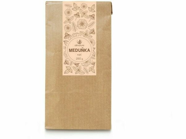Allnature Čaj Meduňka nať 250g porovnat ceny