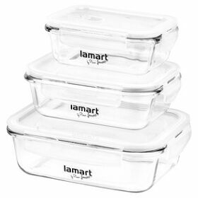 LAMART LT6011 Sada dóz obdelník Air 3 ks porovnat ceny