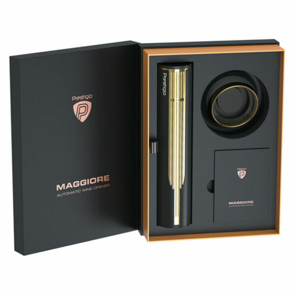 PRESTIGIO Maggiore automatický otvírák na víno zlatý porovnat ceny